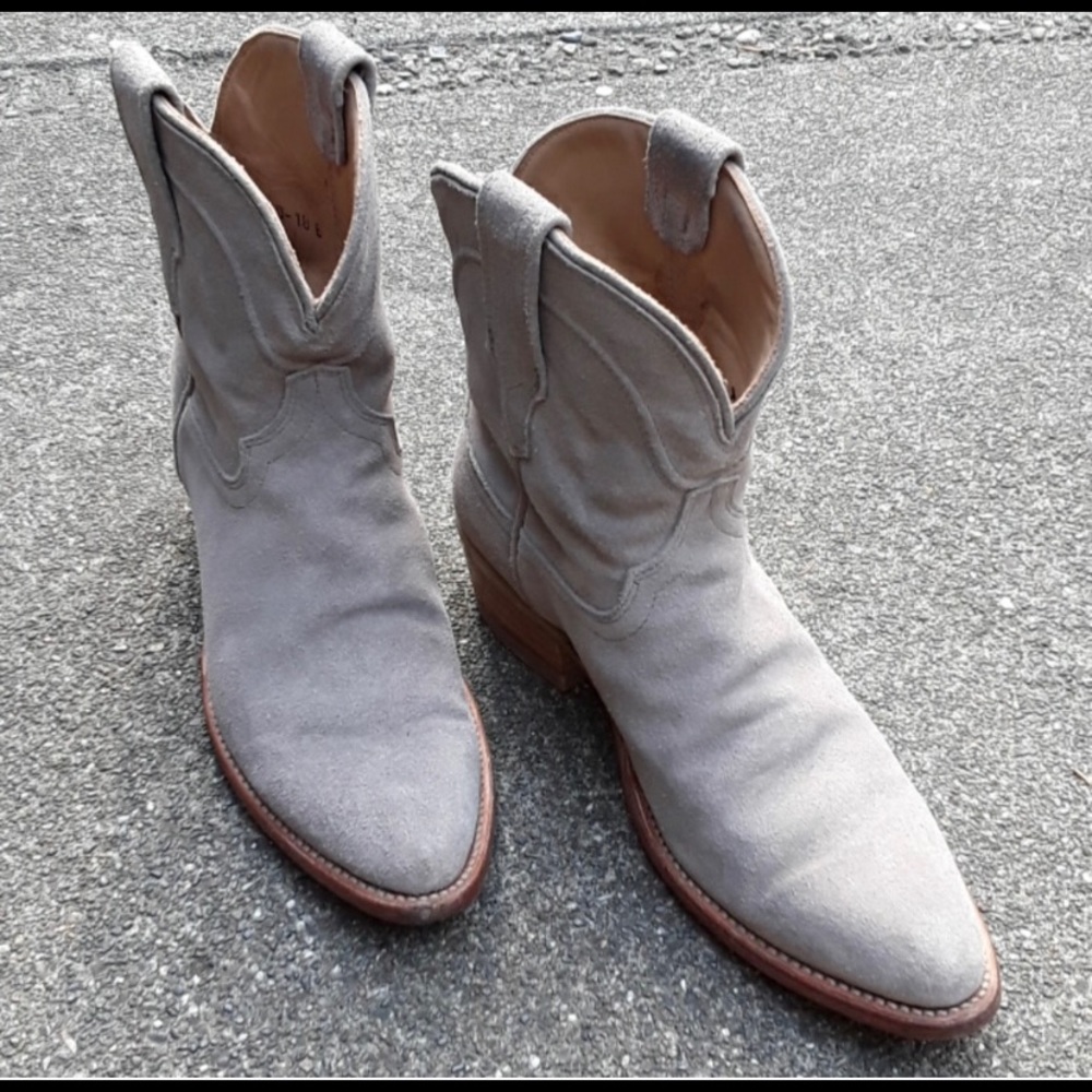 Tecova gray booties